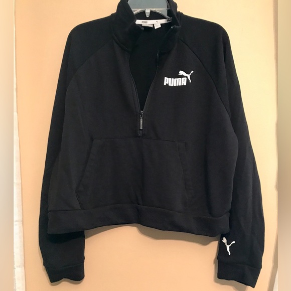 Puma Cropped Sweatshirt - Picture 3 of 4